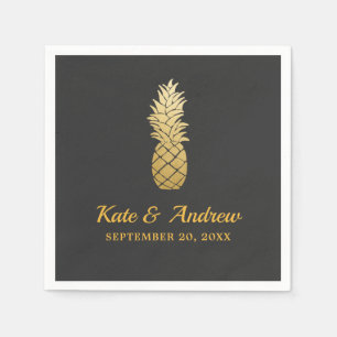 Servilleta De Papel Elegancia tropical   Boda de piña