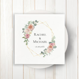 Servilleta De Papel Elegant Boho Pastel  