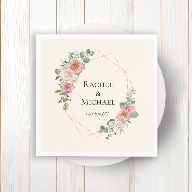Servilleta De Papel Elegant Boho Pastel   (Subido por el creador)
