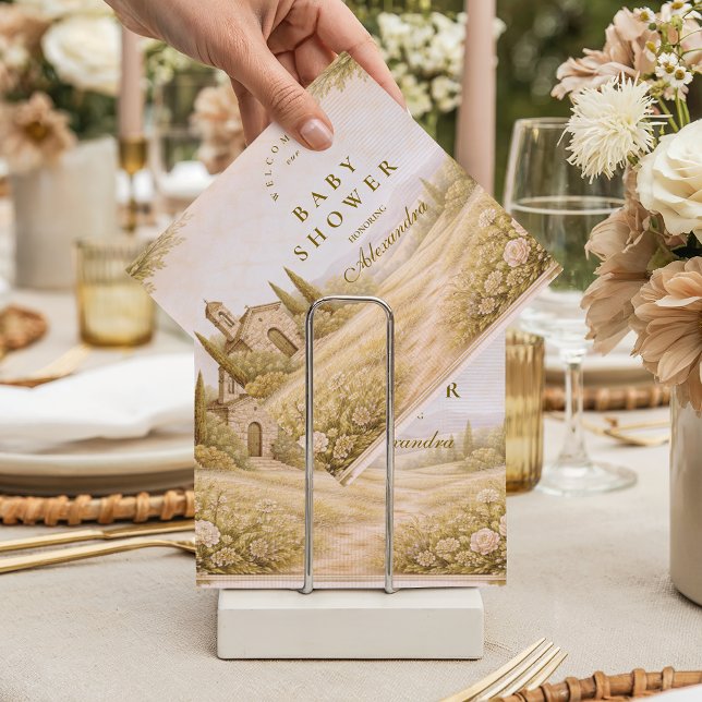 Servilleta De Papel Elegant Countryside Garden Baby Shower (Subido por el creador)