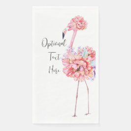 Servilleta De Papel Elegant Flamingo Party Napkin