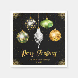 Servilleta De Papel Elegant Safari Theme Ornament Christmas