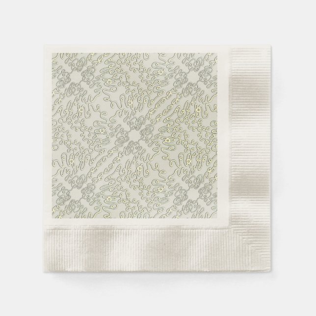 Servilleta De Papel Elegant Scribble (Anverso)