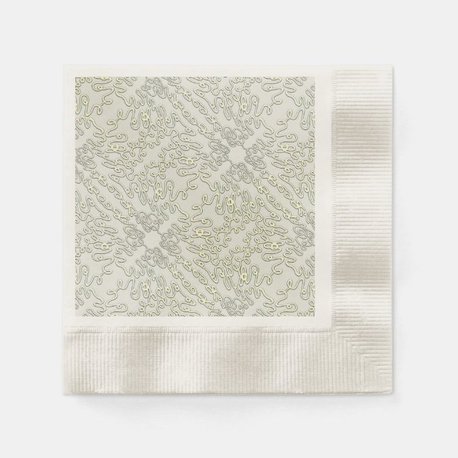 Servilleta De Papel Elegant Scribble (Anverso)