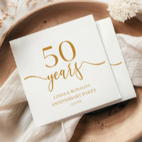 Elegante 50 aniversario Boda de Champagne