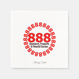 Servilleta De Papel Elegante 888 toallas de papel Angel Number