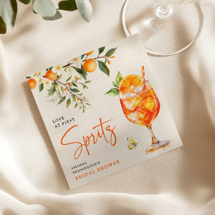 Servilleta De Papel Elegante amor a primera Spritz' Desayuno de novia 