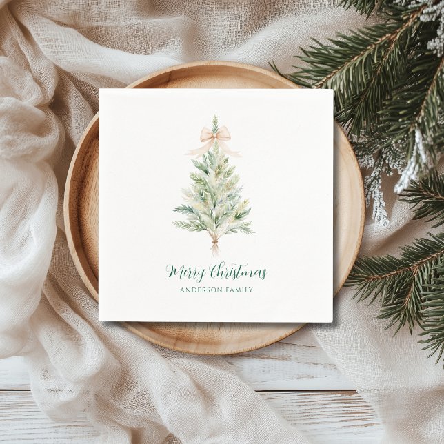 Servilleta De Papel Elegante árbol de Navidad  (Subido por el creador)