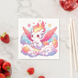 Servilleta De Papel Elegante Baby Shower Dragon