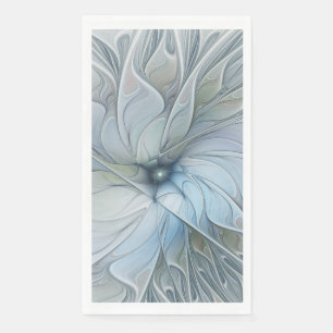 Servilleta De Papel Elegante belleza arte abstracto fractal moderno Fl