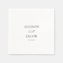 Elegante Boda blanco y negro