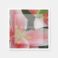 Elegante Boda Oriental Lilies
