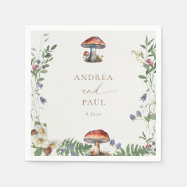 Servilleta De Papel Elegante Bosque | Boda en el Bosque
