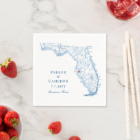 Elegante Bradenton Florida Map Boda