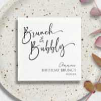 Elegante Brunch y Fiesta de brunch de cumpleaños