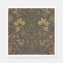 Servilleta De Papel Elegante cabaña vintage ducha botánica de otoño