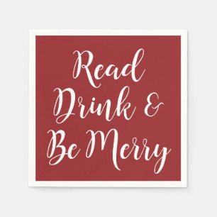 Servilleta De Papel Elegante club de lectura de libros