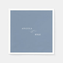 Elegante cóctel Personalizado Periwinkle