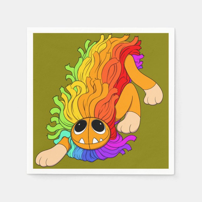 Servilleta De Papel Elegante cóctel pop (Anverso)