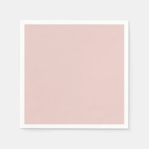 Servilleta De Papel Elegante color rosa Rubor sólido