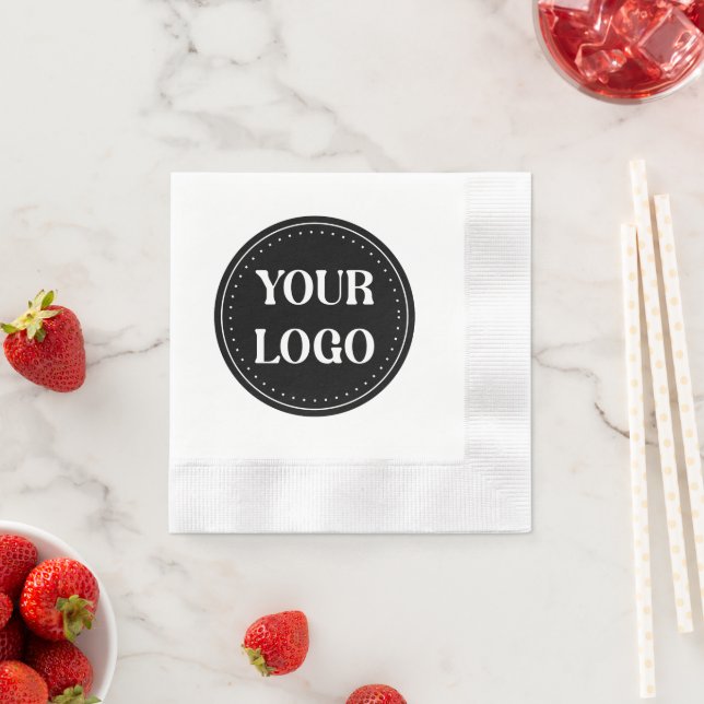 Servilleta De Papel Elegante, contemporáneo, pulido y personalizable (In situ)