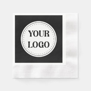 Servilleta De Papel Elegante, contemporáneo, refinado y personalizable