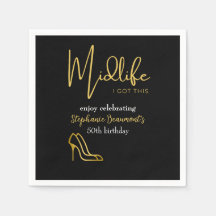 Elegante Cumpleaños 50 de Oro Midlife You Got This