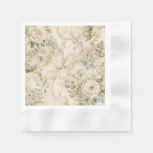 Servilleta De Papel Elegante decoración para el hogar de Cottagecore d