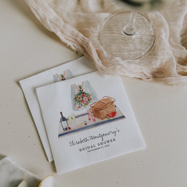 Servilleta De Papel Elegante degustación de vinos | Ducha de novia pic (Subido por el creador)