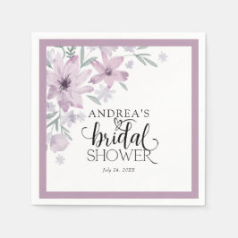 Servilleta De Papel Elegante Desayuno Bridal Floral de Primavera