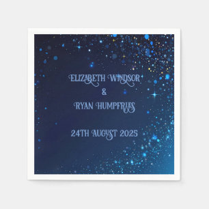 Servilleta De Papel Elegante diseño de espuma verde rosa y azul