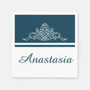 Servilleta De Papel Elegante diseño floral