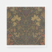 Elegante ducha botánica de cottage vintage otoño