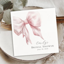 Elegante ducha de novias rosa rosada femenina