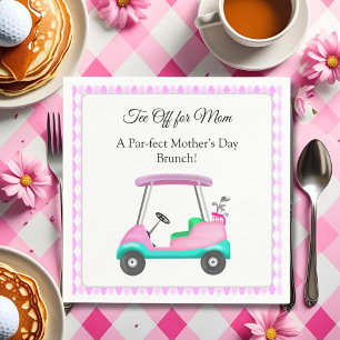 Servilleta De Papel Elegante fiesta de brunch de golf para el Día de l