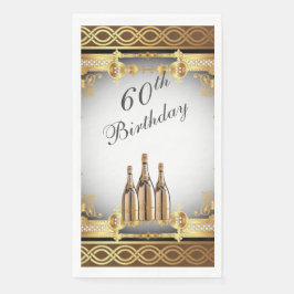 Servilleta De Papel Elegante Fiesta de los Años 60 del Oro