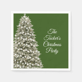 Servilleta De Papel Elegante Fiesta de Navidades navideños simples