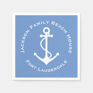 Servilleta De Papel Elegante Fiesta de playa Anchor Family