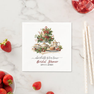 Servilleta De Papel Elegante fiesta de té de despedida de soltera de N
