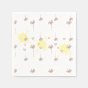 Servilleta De Papel Elegante flor moderna dazie