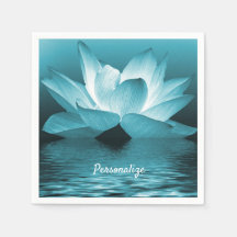 Elegante Lotus Flower Ocean Zen Yoga personalizado