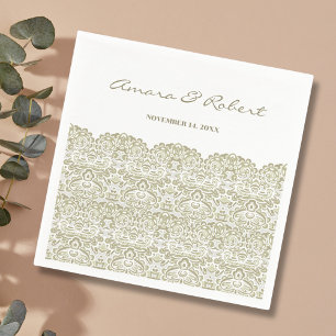 Servilleta De Papel Elegante lugar beige