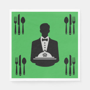 Servilleta De Papel Elegante lujo temático real