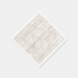 Servilleta De Papel Elegante madera rústica botánica de hojas de damas