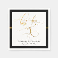 Elegante mejor día de la historia banda de oro y n