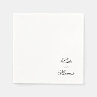 Servilleta De Papel Elegante Moda Elegante Moderno Sencillo Napk Minim