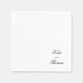 Servilleta De Papel Elegante Moda Elegante Moderno Sencillo Napk Minim