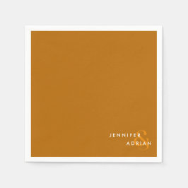 Servilleta De Papel Elegante Napkins de Boda moderno para los ojos del