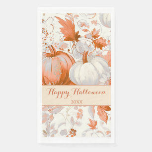 Servilleta De Papel Elegante otoño chinoiserie Halloween