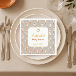 Servilleta De Papel Elegante papel de Baby Shower para arcos florales 